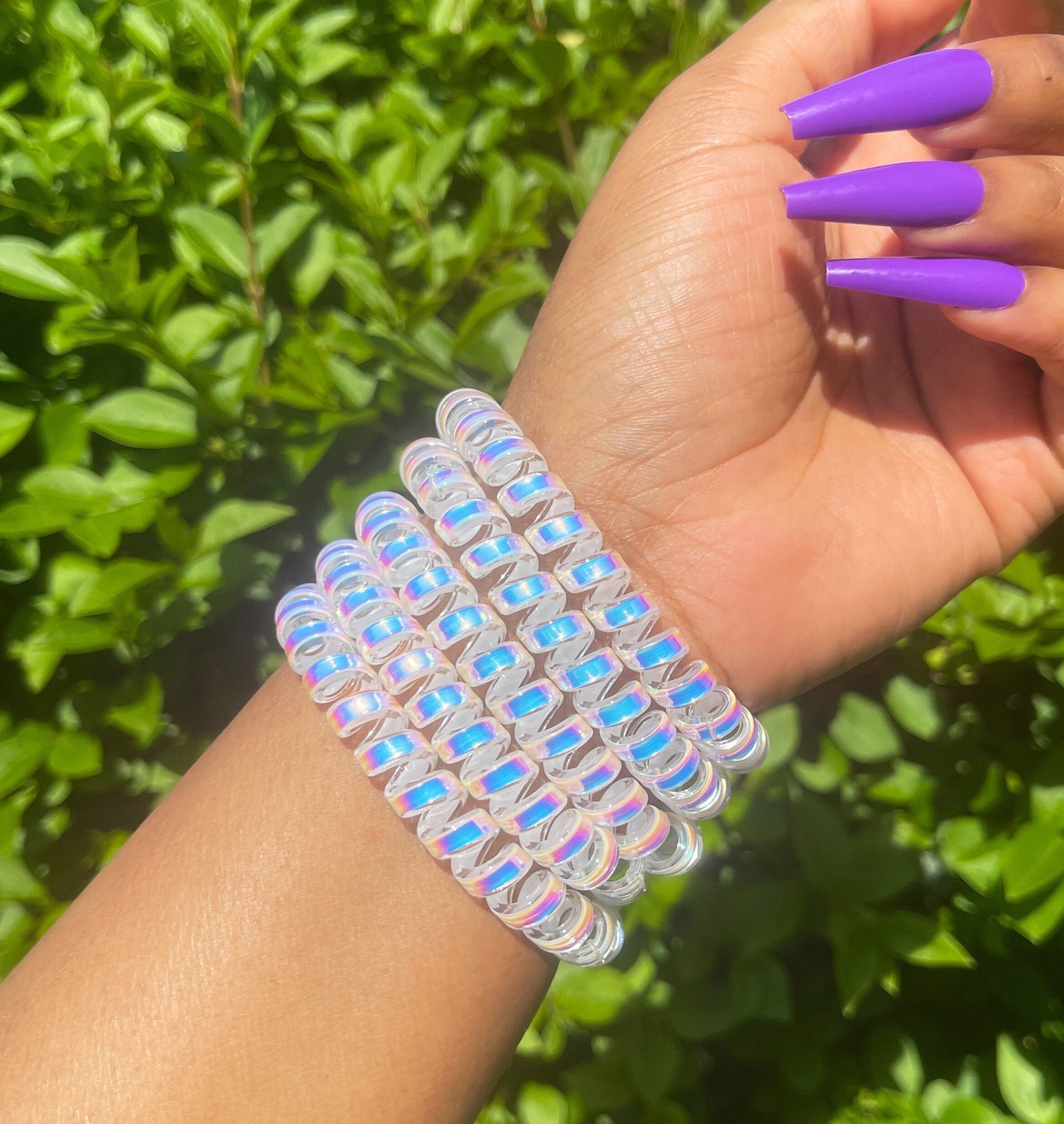 Baby Blue Stretchy Bracelet