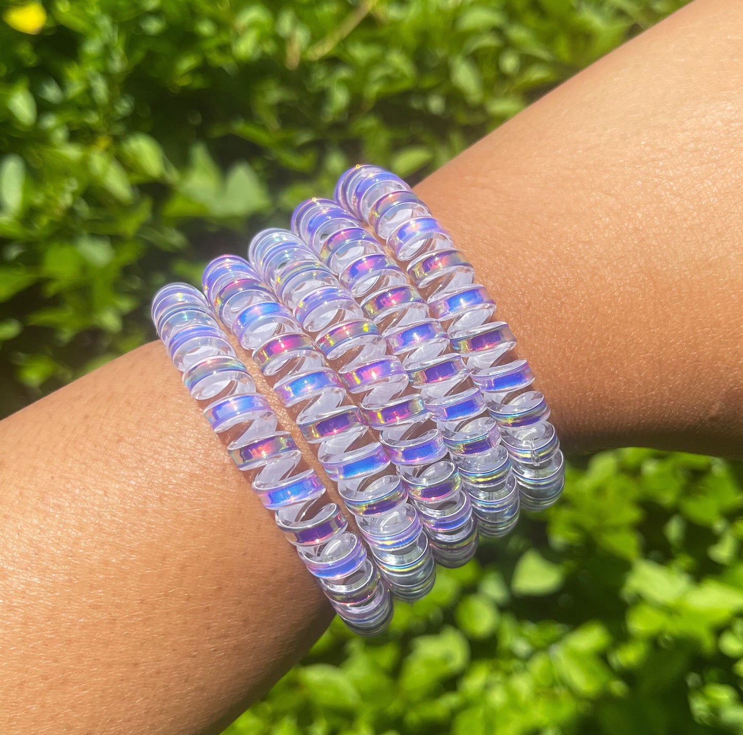 Purple Stretchy Bracelet, Adjustable Bracelet, Bracelets for Girls, Birthday Gift, Purple Bracelet, Bracelets for Women, Gift for her