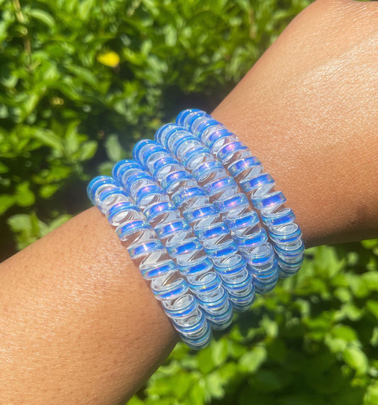 Dark Blue Stretchy Bracelet