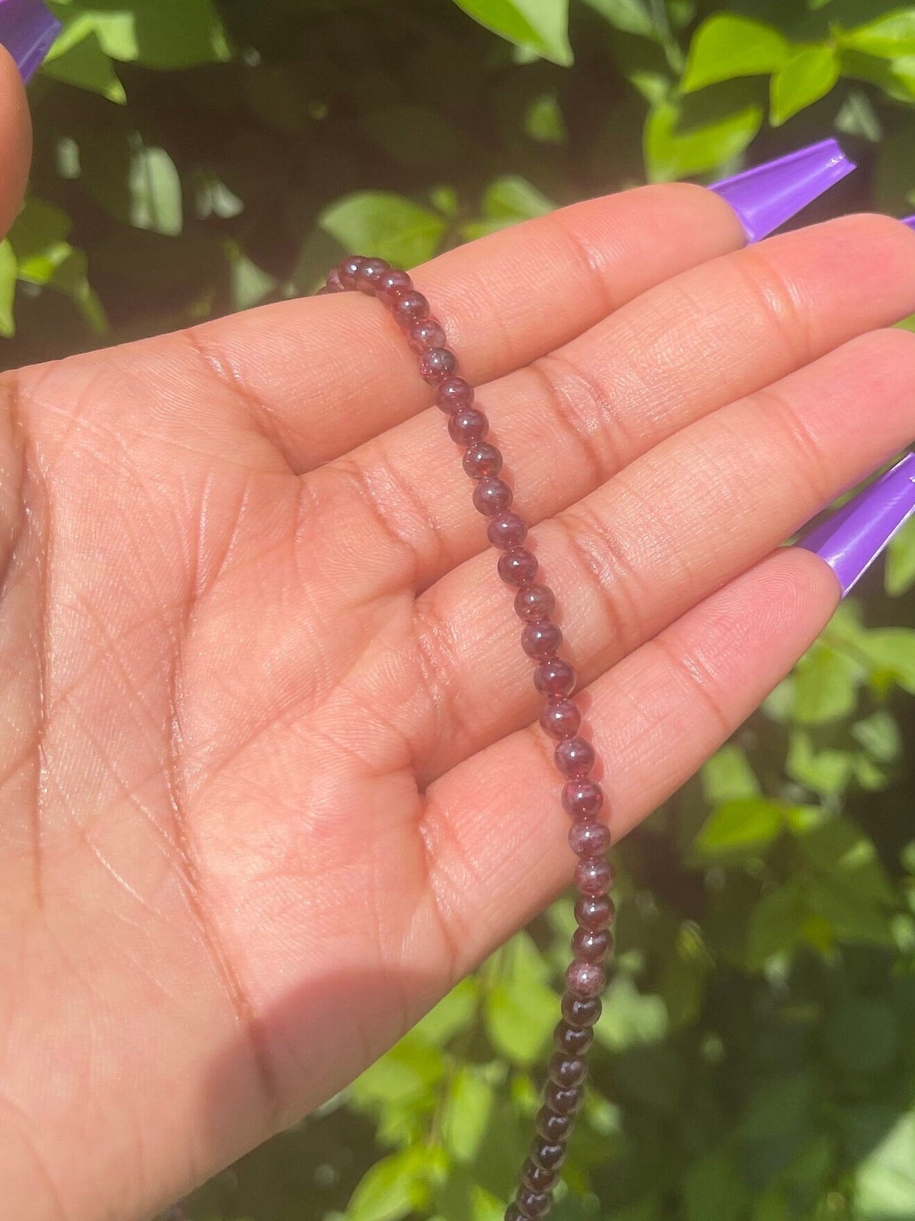 Garnet Choker