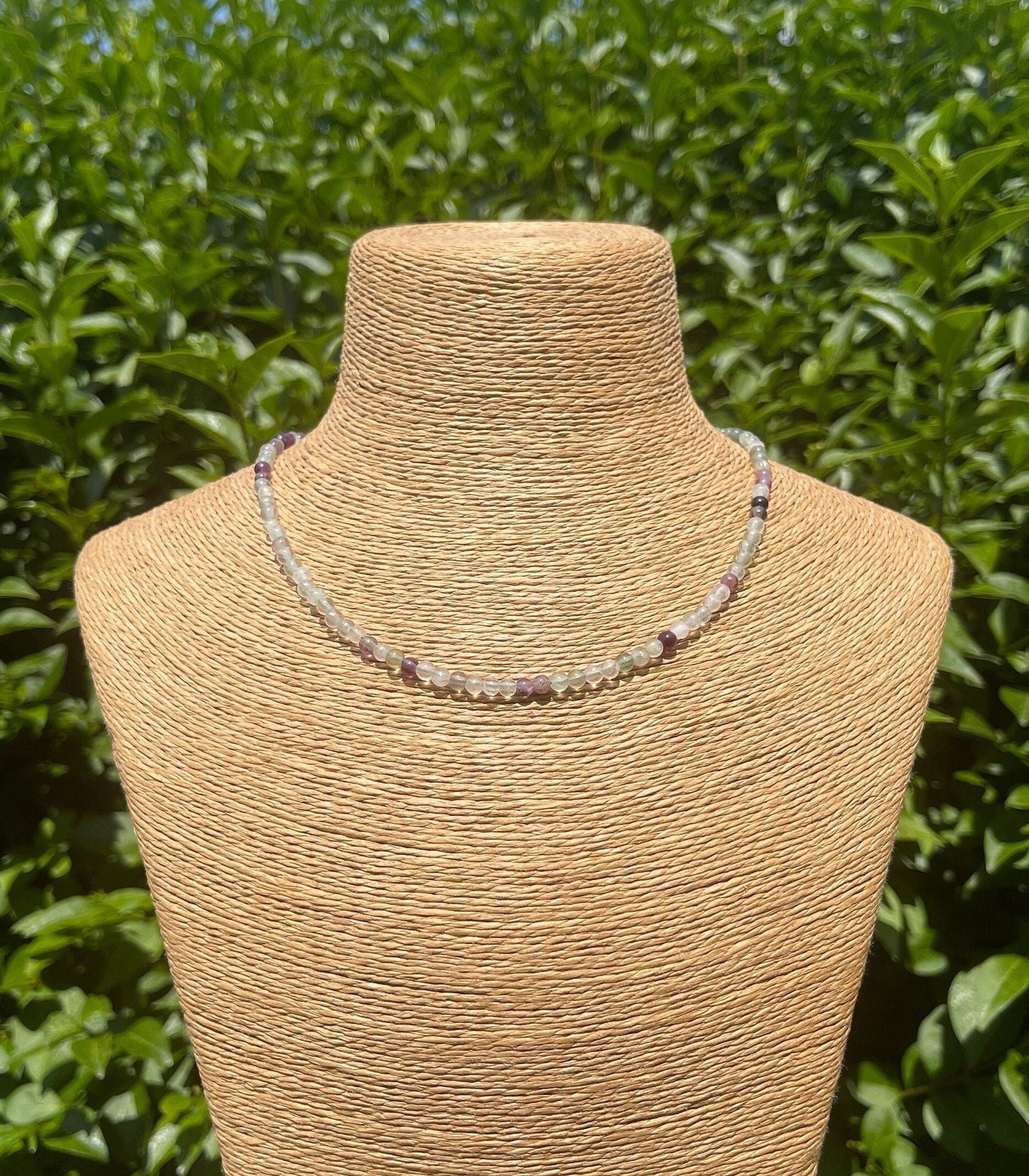 Fluorite Beads Necklace