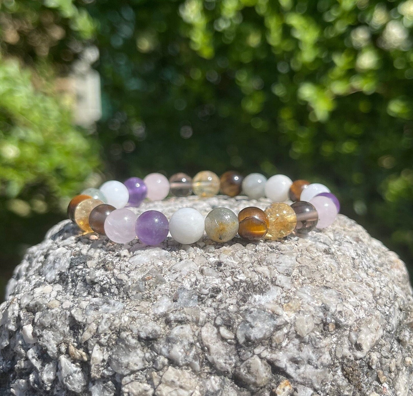 Hormonal Balance Support Bracelet, Healing Crystals, Gemstones, Natural Stones, Reiki Chakra, Meditation Yoga, Crystal Gifts, Gift for Her