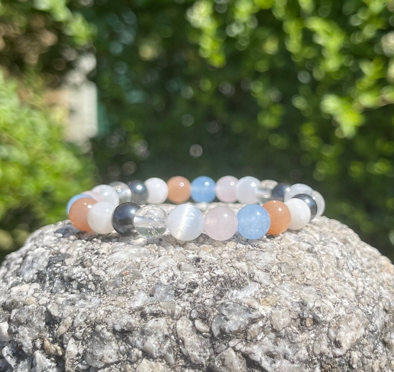 Spiritual Guidance Bracelet, Healing Crystals, Reiki Chakra, Power Up your Intuition, Meditation Yoga Bracelet, Gemstones, Spiritual Gifts