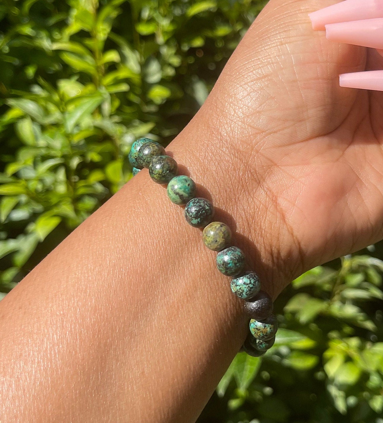 African Turquoise Bracelet