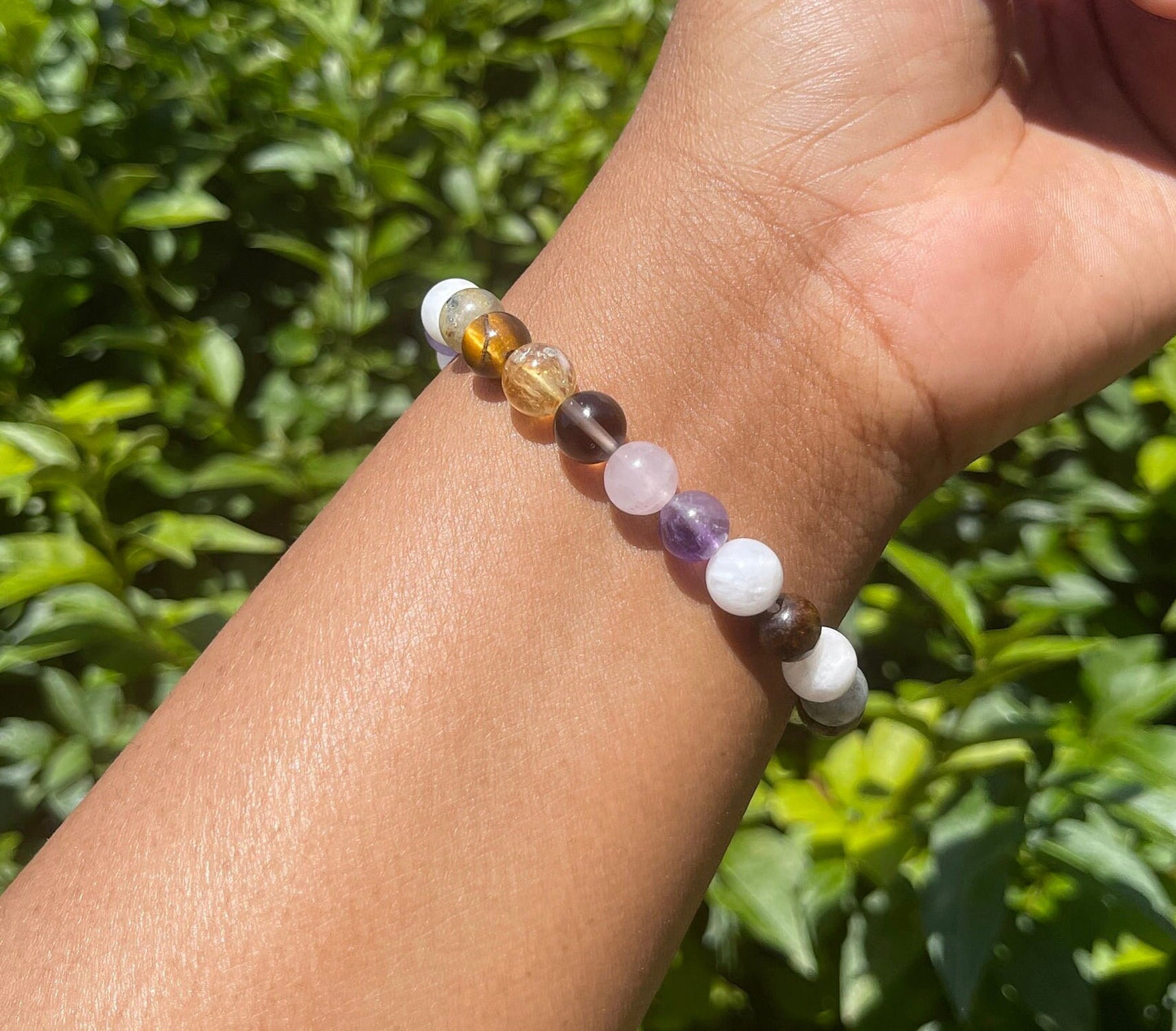 Hormonal Balance Support Bracelet, Healing Crystals, Gemstones, Natural Stones, Reiki Chakra, Meditation Yoga, Crystal Gifts, Gift for Her