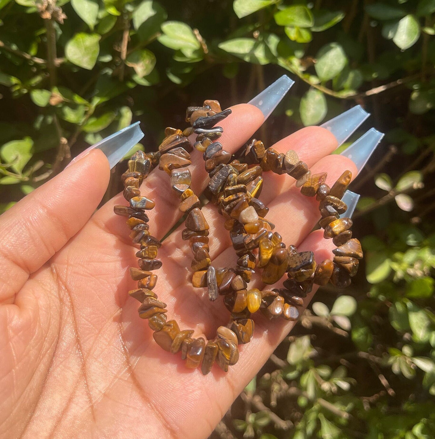 Tiger Eye Chip Bracelet