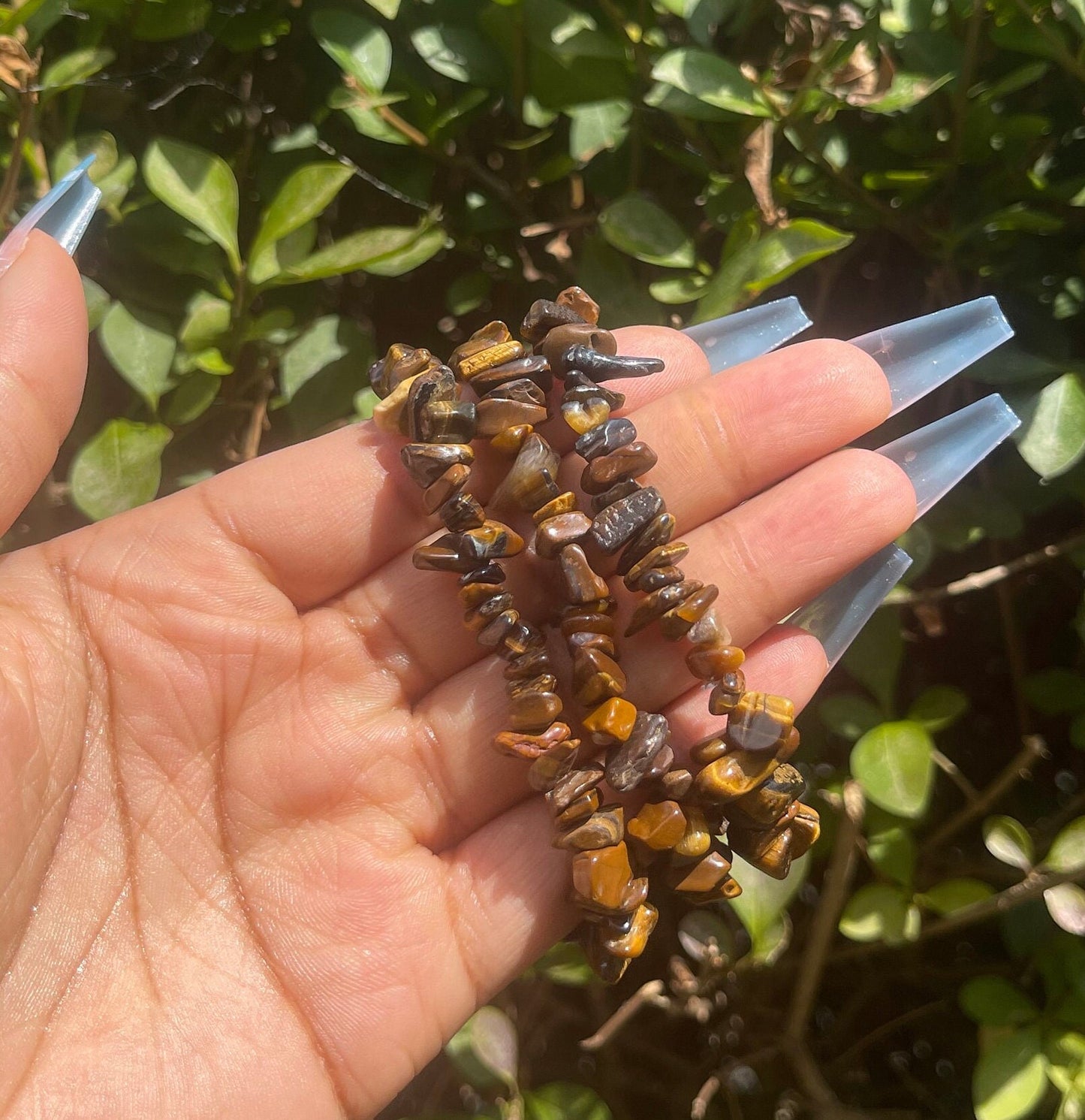 Tiger Eye Chip Bracelet