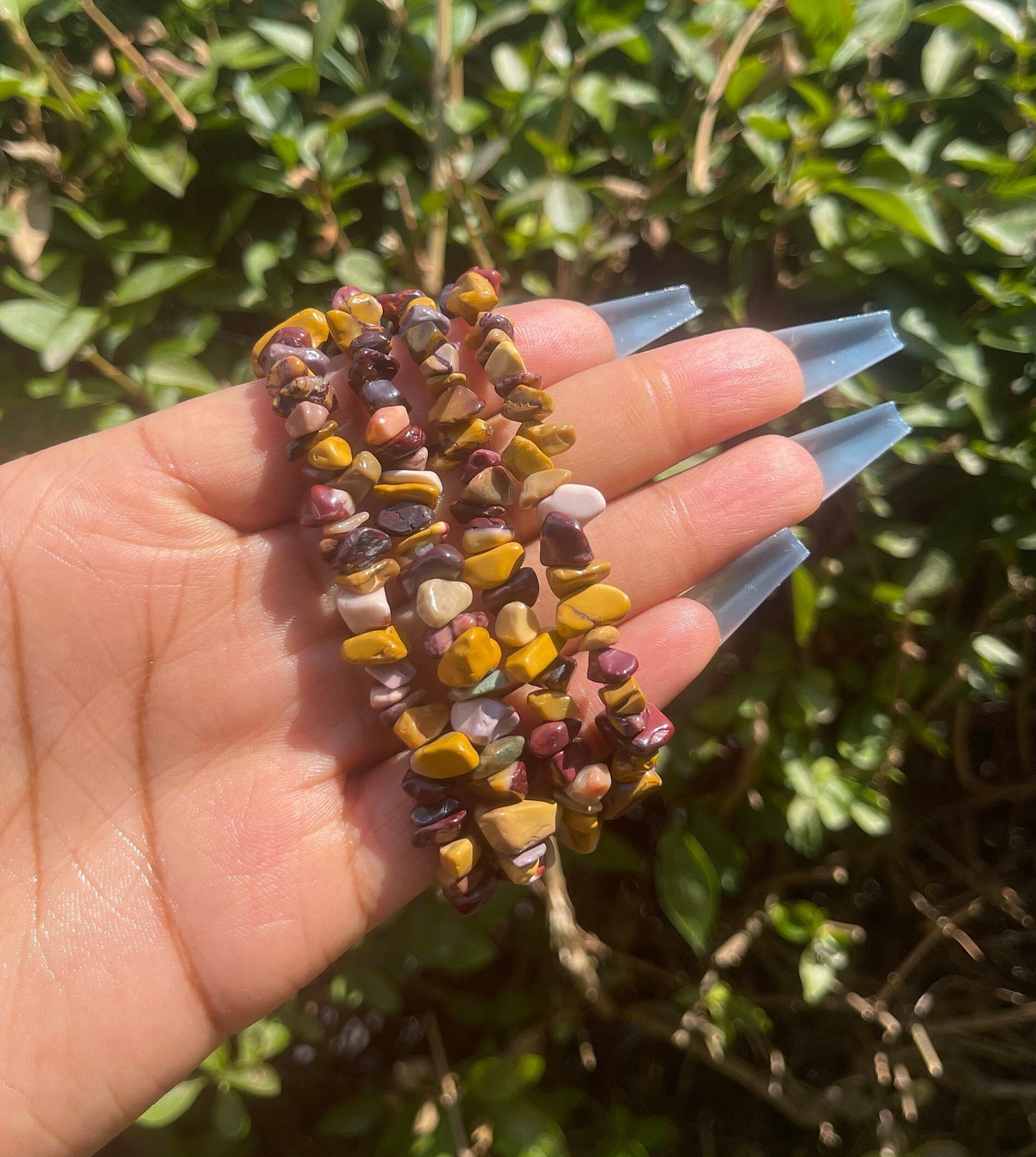 Mookaite Chip Bracelet