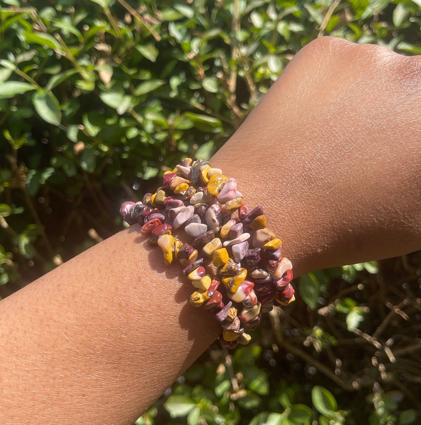 Mookaite Chip Bracelet