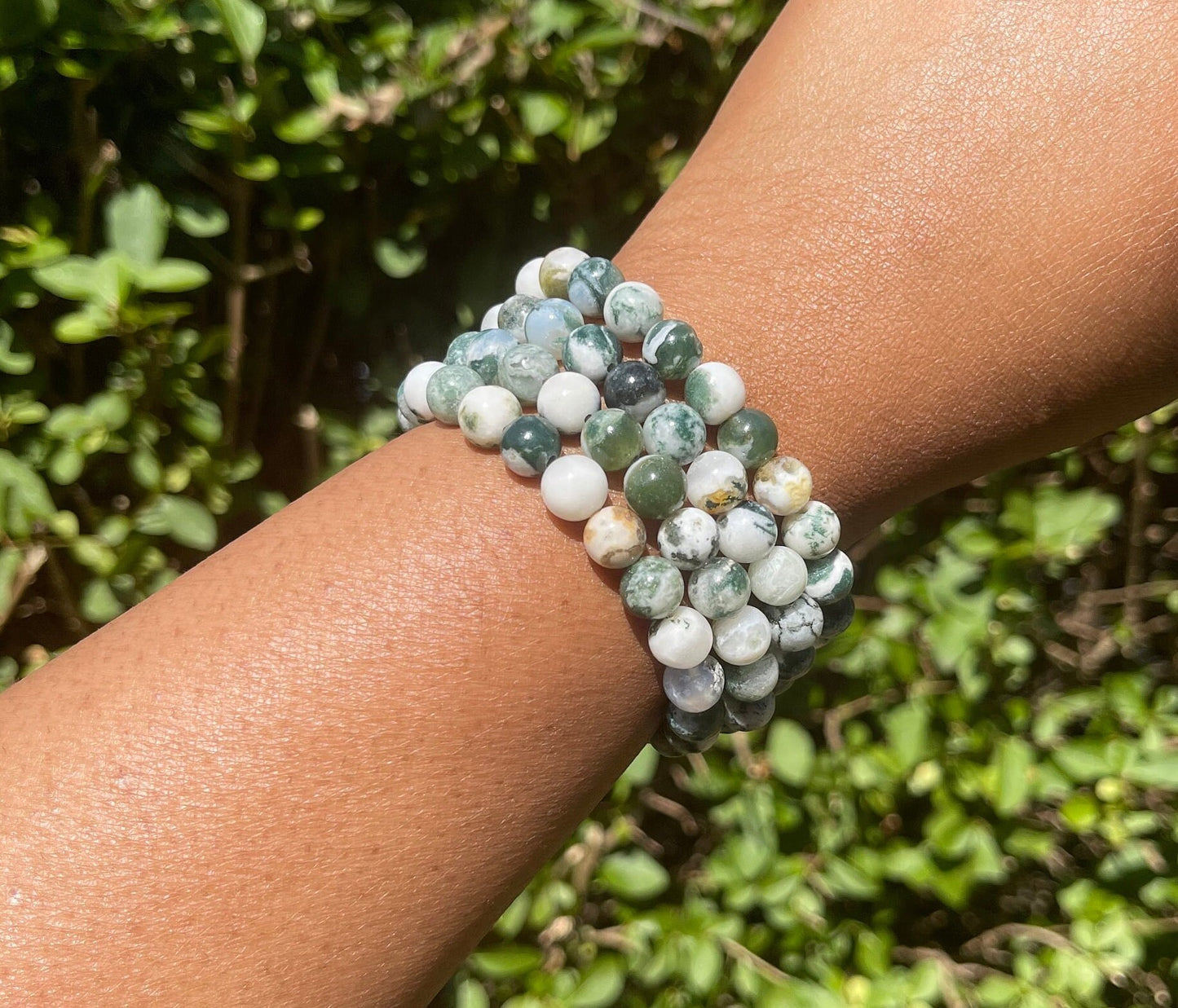 Tree Agate Bracelet