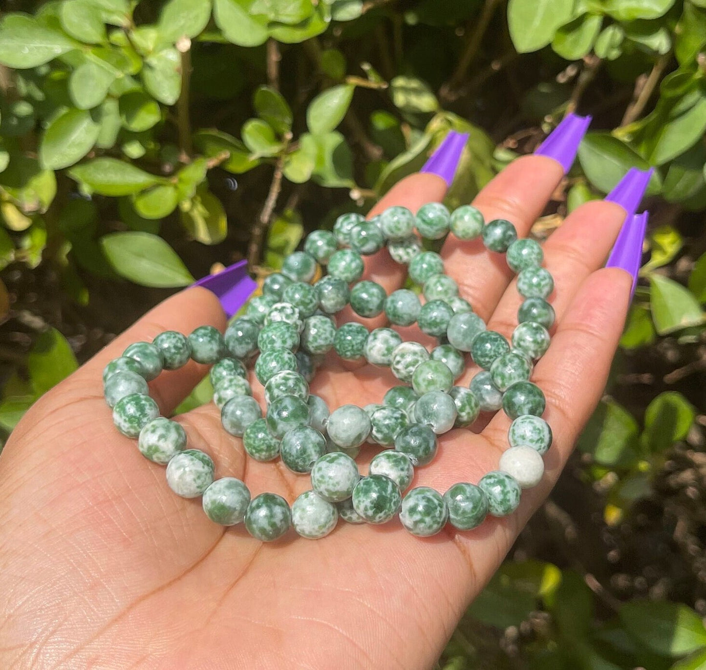 Green Spot Jasper Bracelet