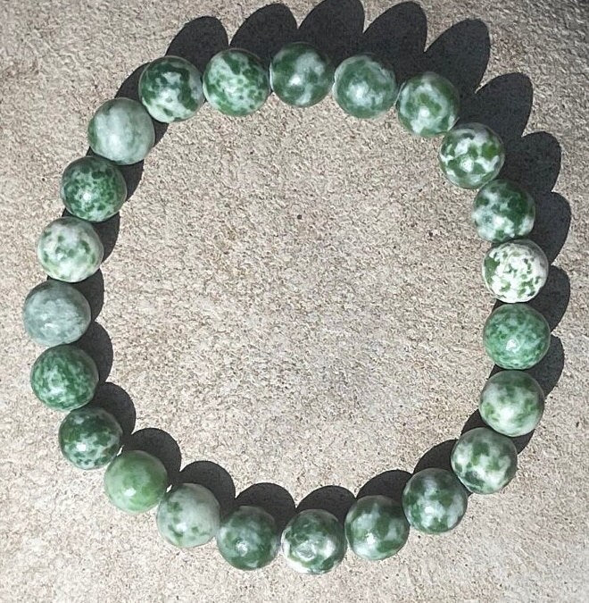 Green Spot Jasper Bracelet