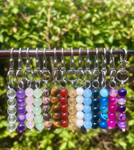 Crystal Beaded Key Chains