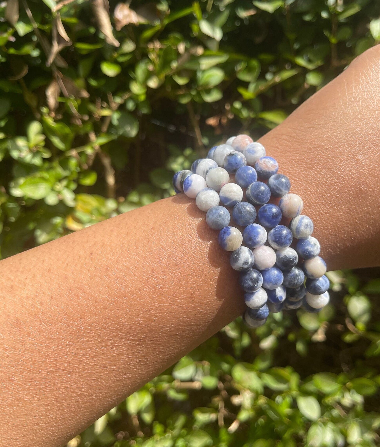 Sodalite Bracelet, Crystal Bracelet, Gemstone Bracelet, Healing Crystals, Crystal Jewellery, Chakra Bracelet, Handmade Healing Bracelets