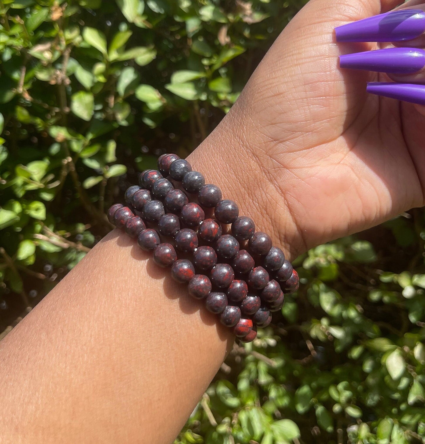 Bloodstone Bracelet