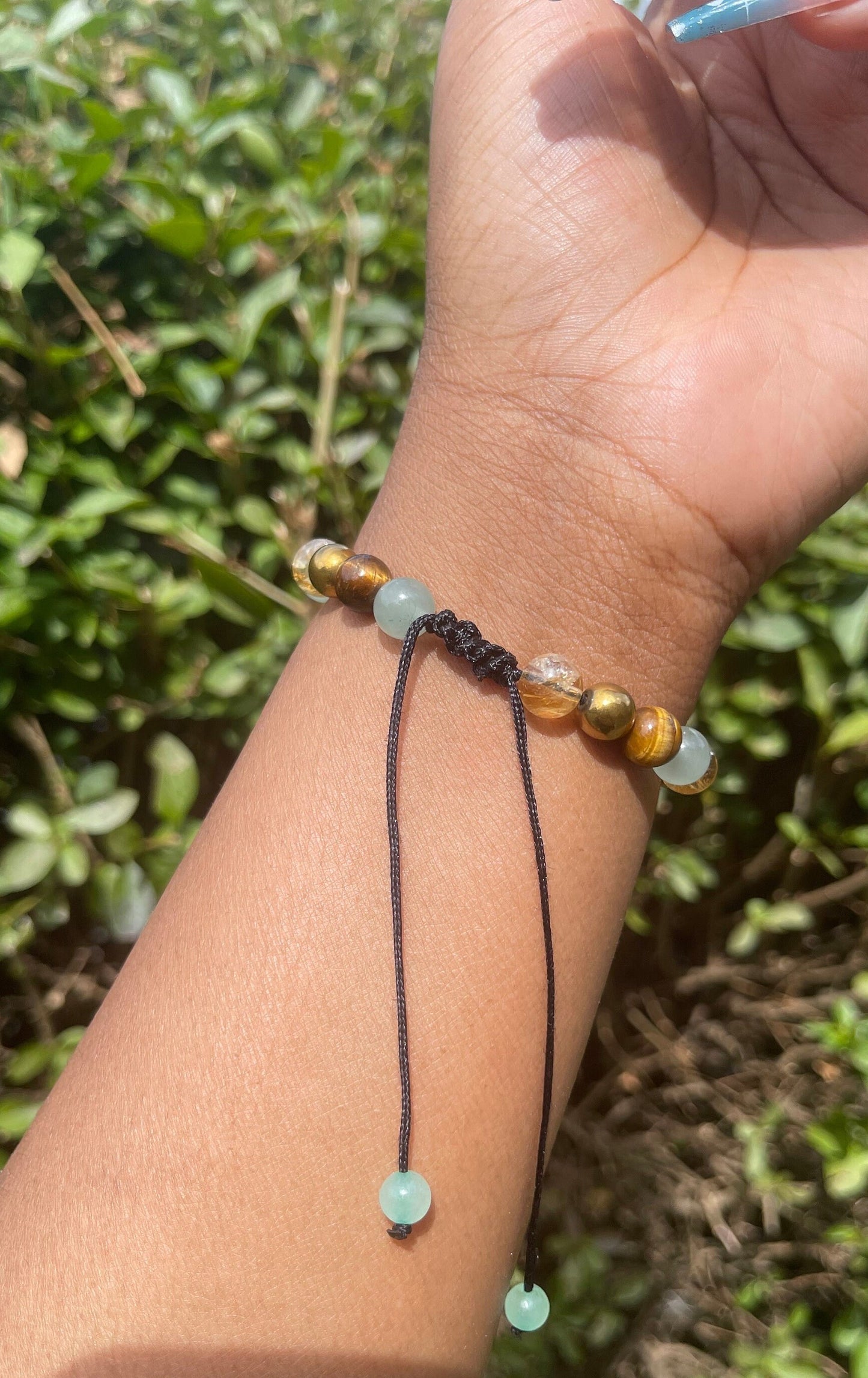 Strength Wealth Adjustable Bracelet