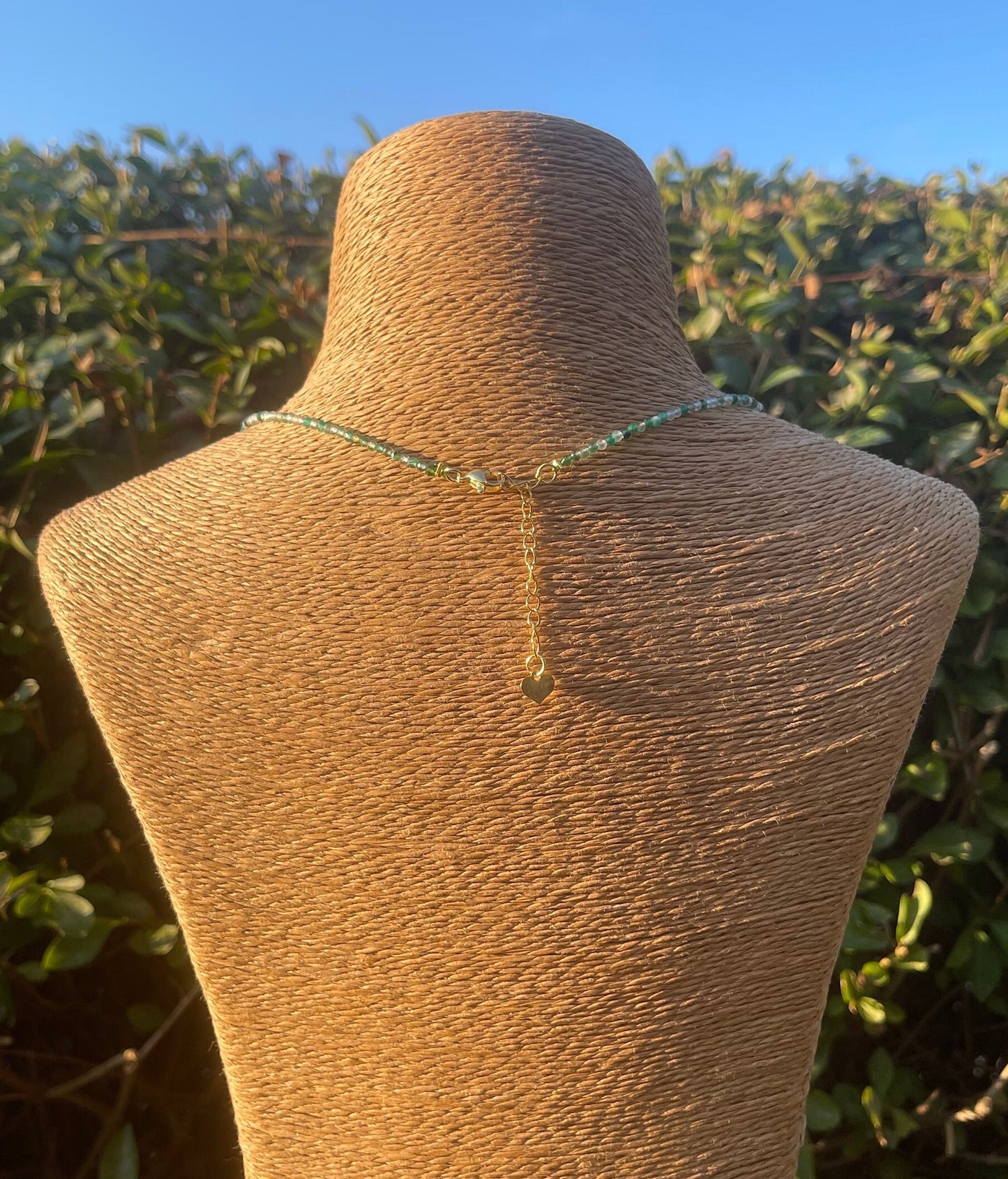 Green Agate Choker