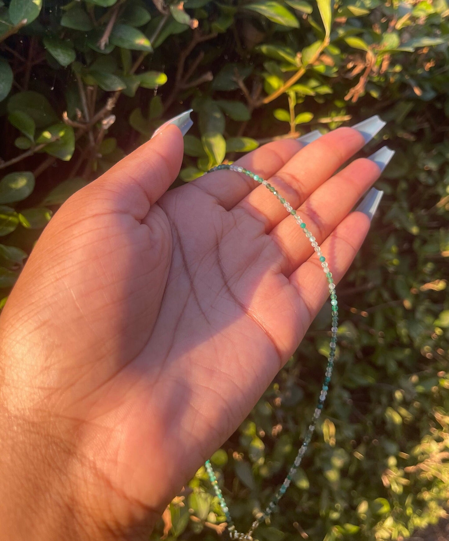 Green Agate Choker