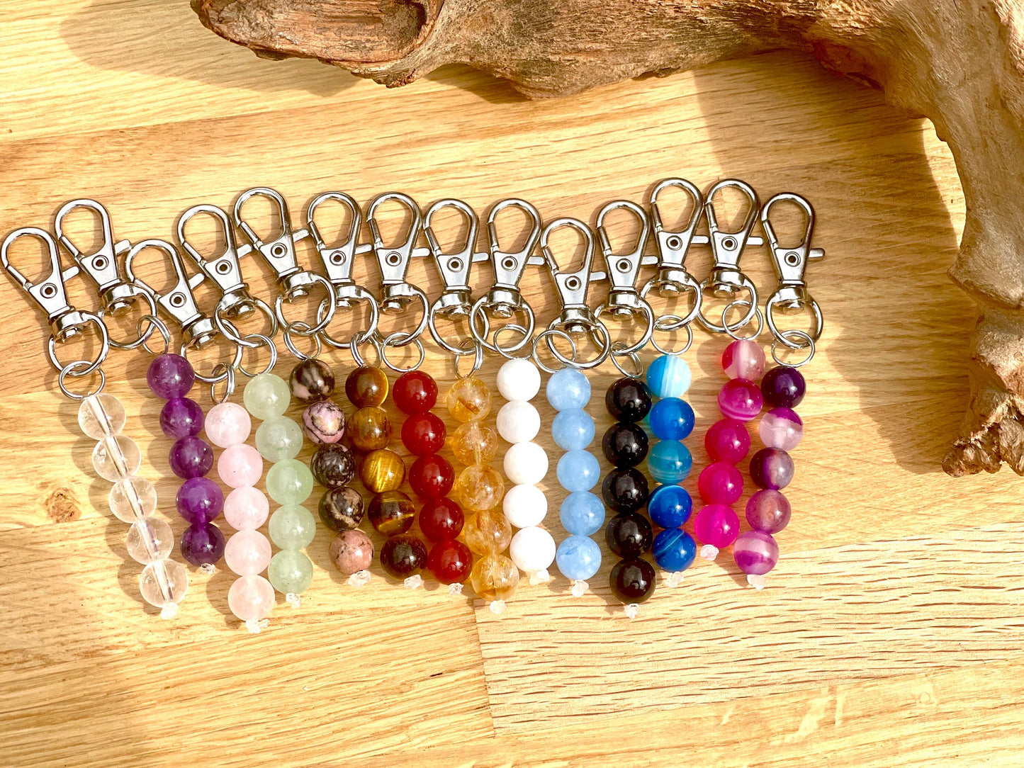 Crystal Beaded Key Chains