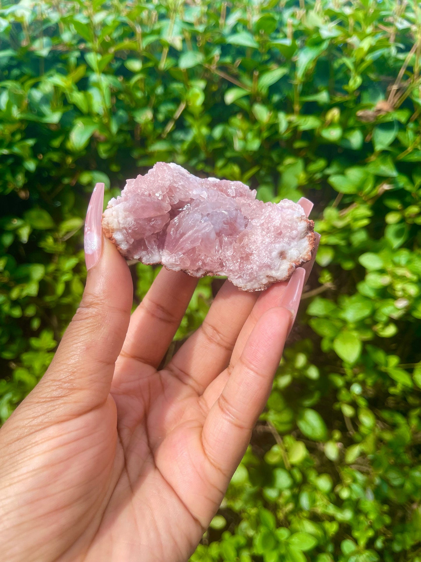 Rare Pink Amethyst Geode, Pink Amethyst Cluster, Healing Crystals, Chakra Healing Stone, Natural Raw Pink Amethyst, Gemstones, Crystal Gifts