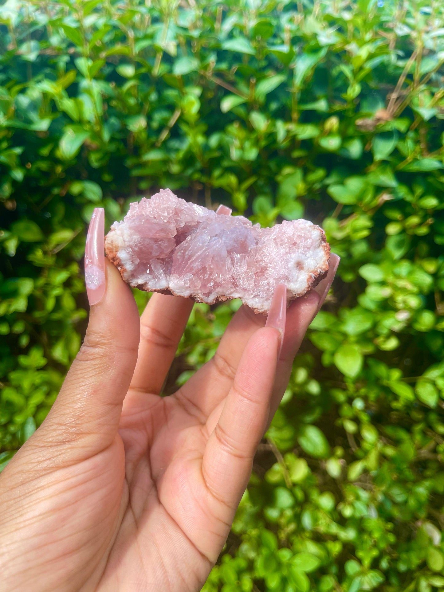 Rare Pink Amethyst Geode, Pink Amethyst Cluster, Healing Crystals, Chakra Healing Stone, Natural Raw Pink Amethyst, Gemstones, Crystal Gifts