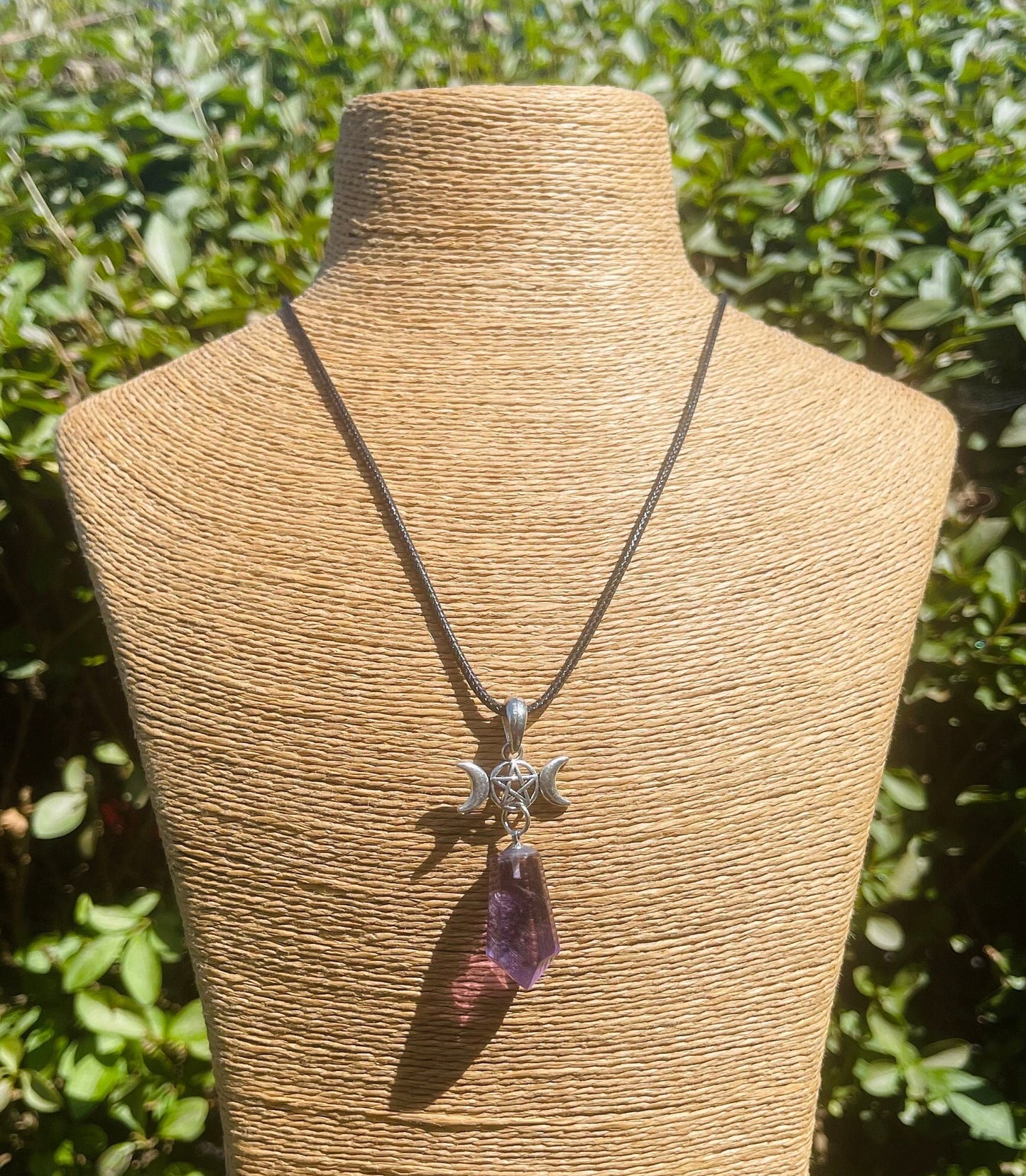 Fluorite Pendant Necklace