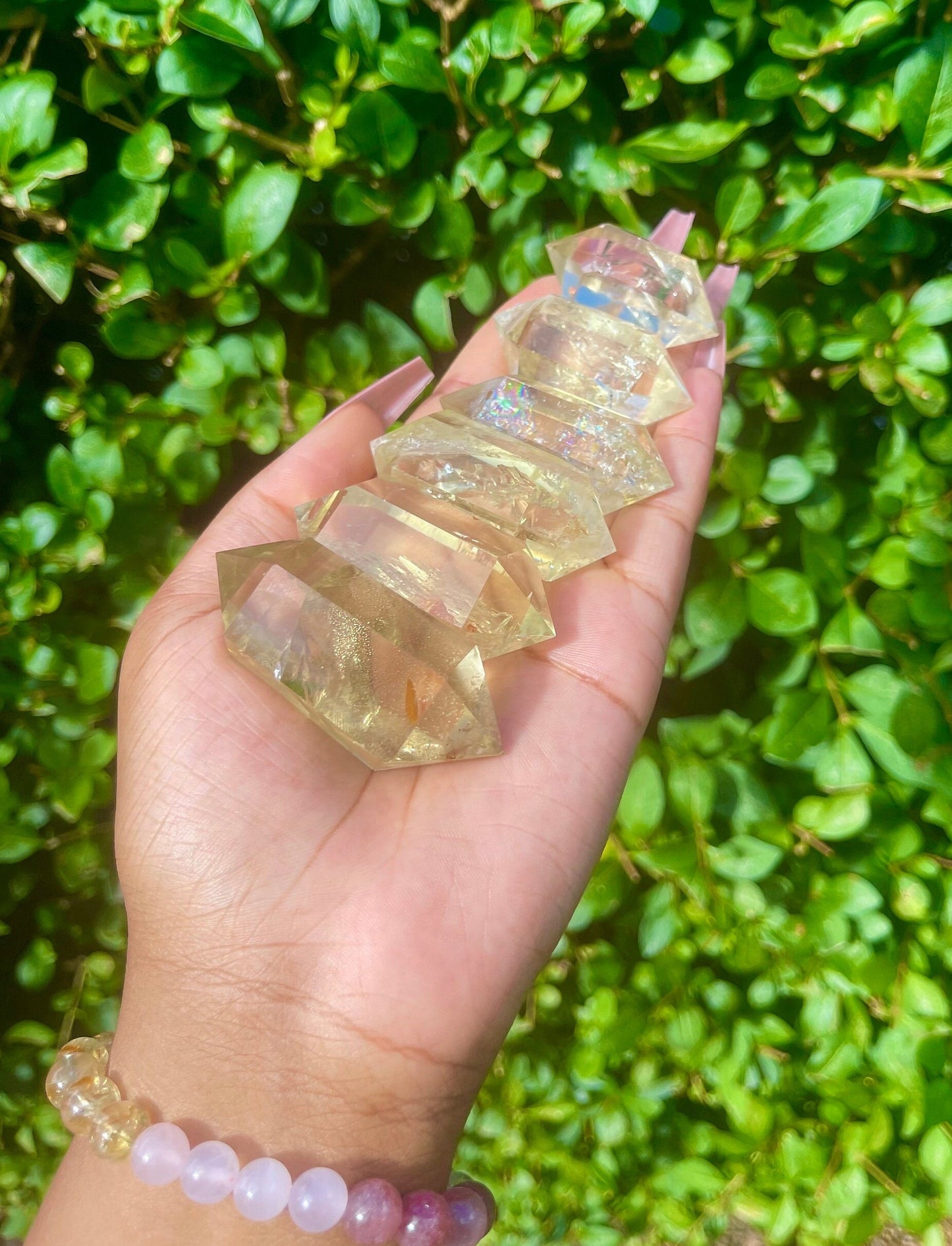 Citrine Double Pointed