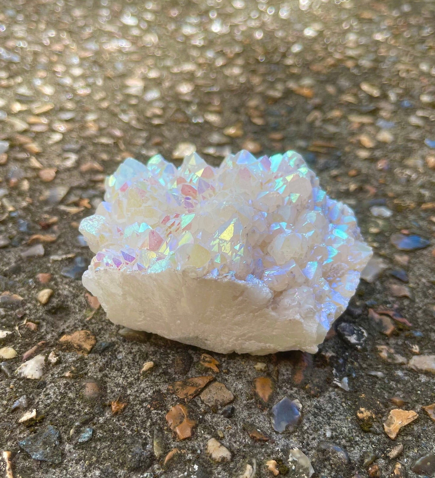 Aura Quartz Cluster