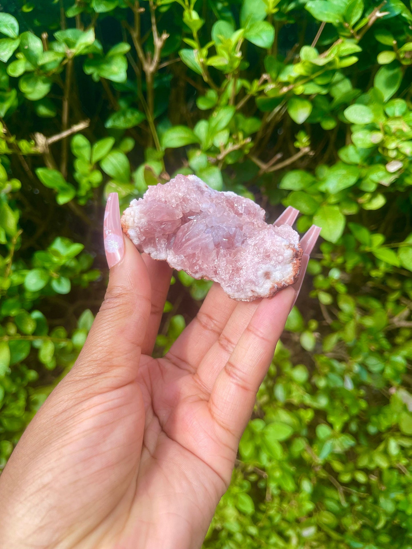 Rare Pink Amethyst Geode, Pink Amethyst Cluster, Healing Crystals, Chakra Healing Stone, Natural Raw Pink Amethyst, Gemstones, Crystal Gifts