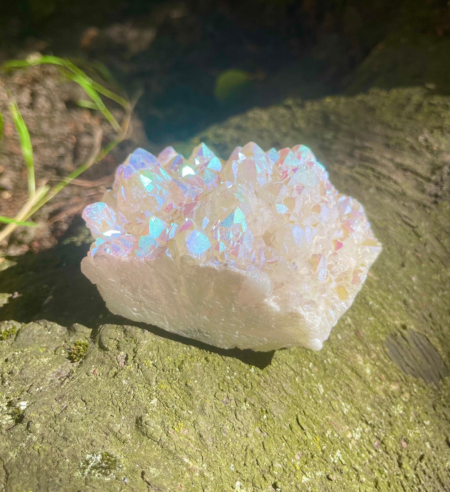 Aura Quartz Cluster