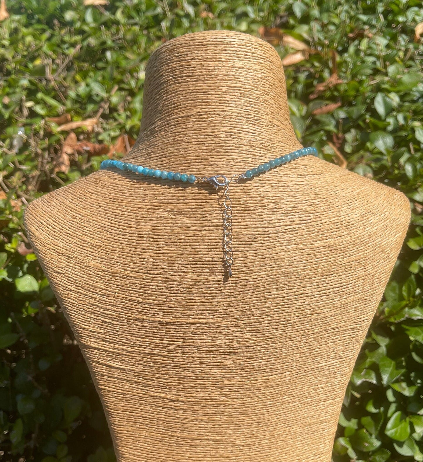 Blue Apatite Necklace