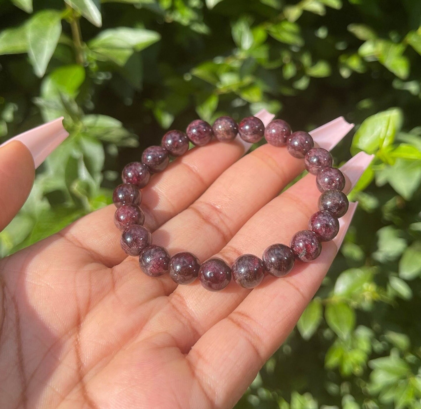 Red Garnet Bracelet