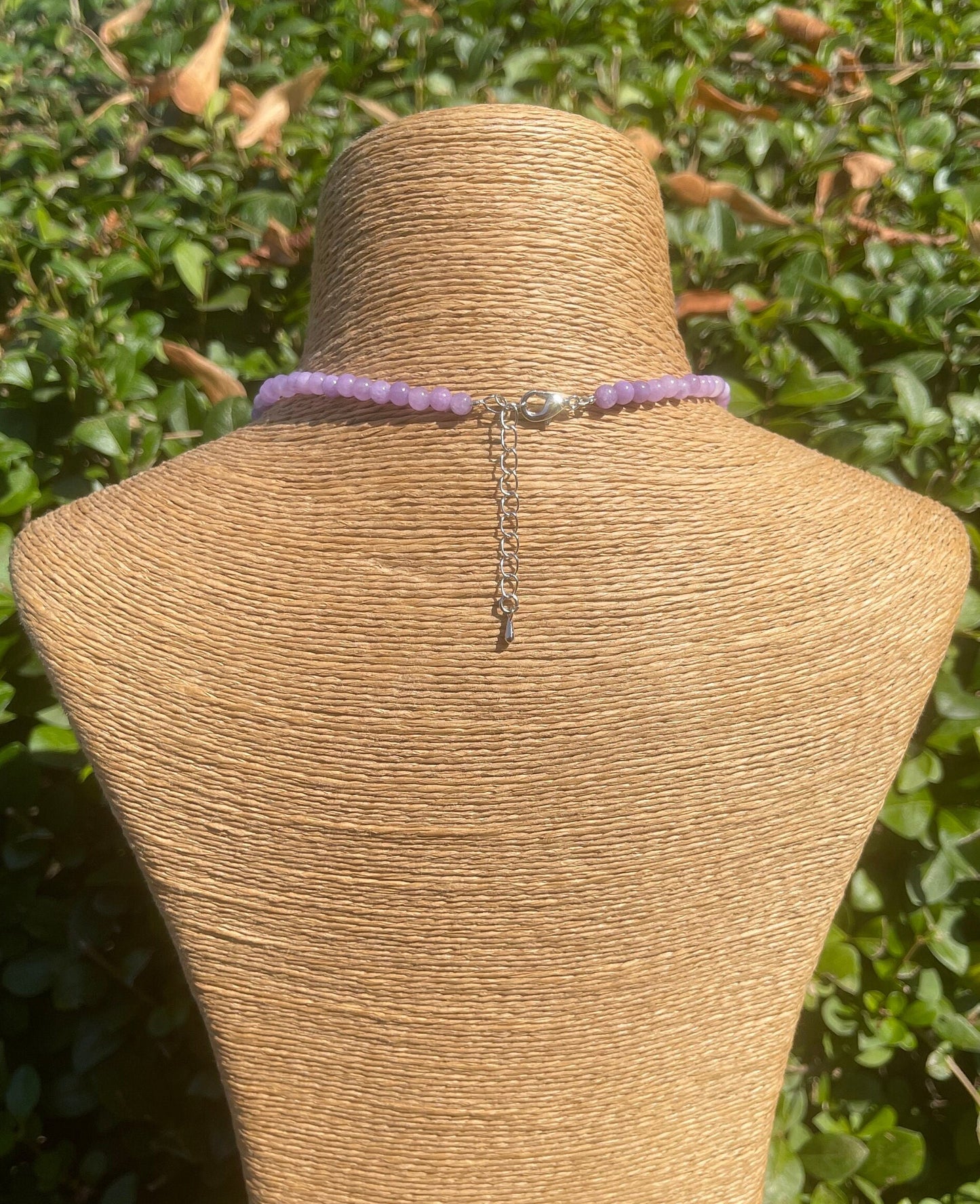 Purple Jade Necklace