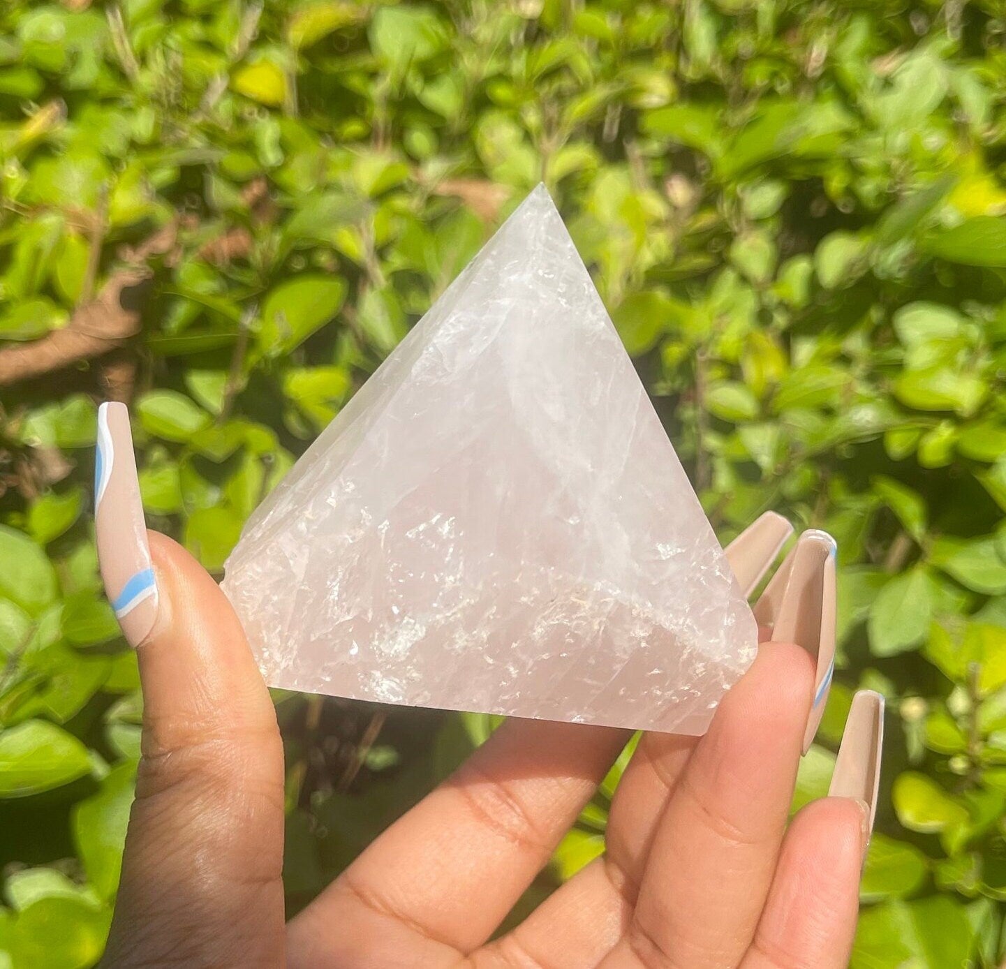 Rose Quartz Half Polished Point, Crystal Tower, Crystal Pyramid, Home Decor, Big Crystals, Natural Gemstones, Crystal Gift, Chakra Healing