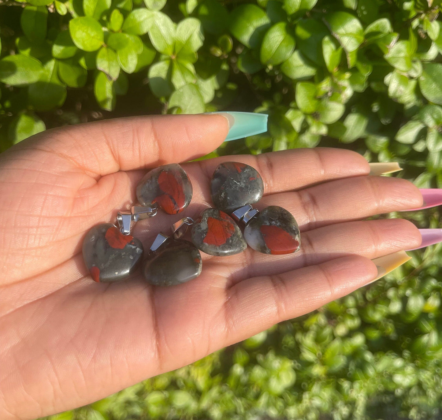 African Bloodstone Necklace