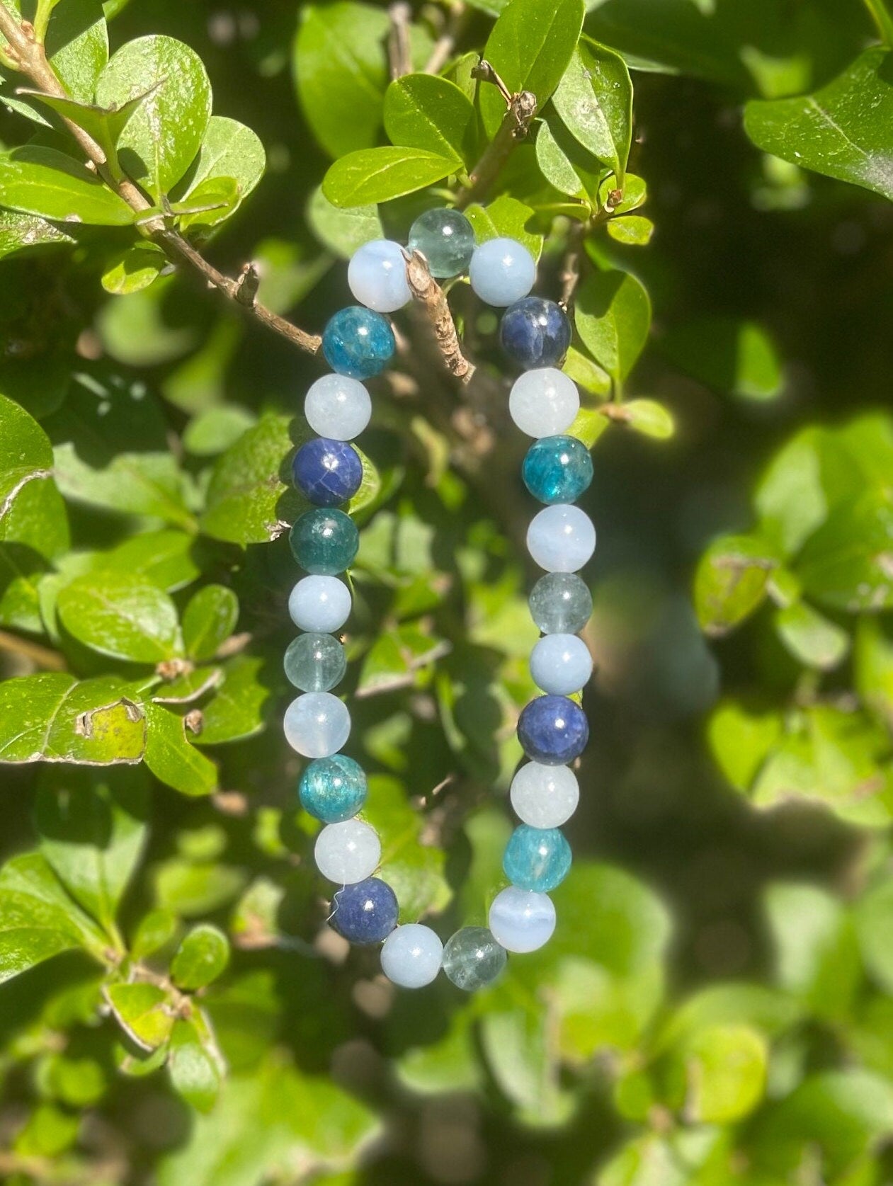 Communication, Clarity, Chakra Bracelet