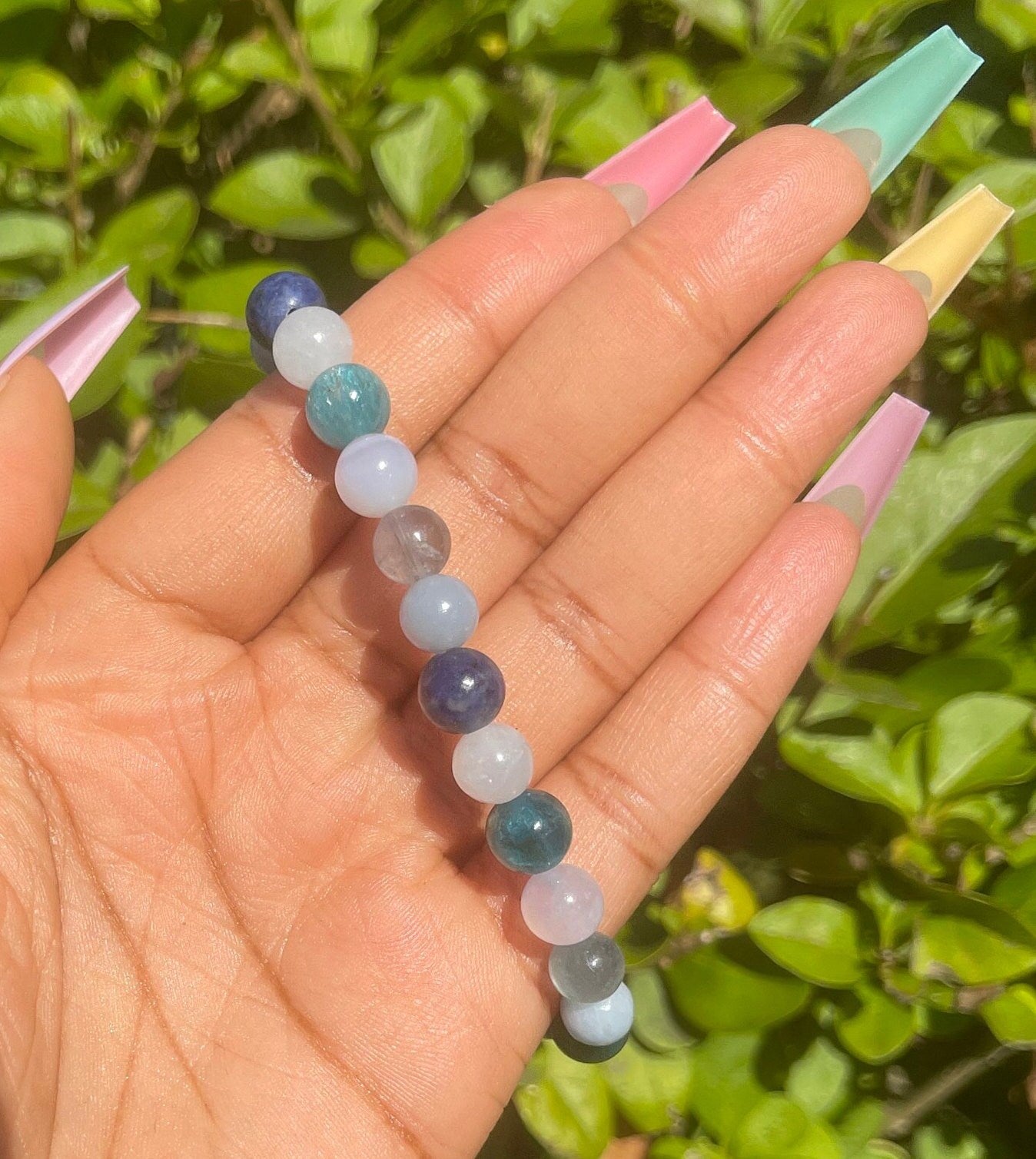 Communication, Clarity, Chakra Bracelet