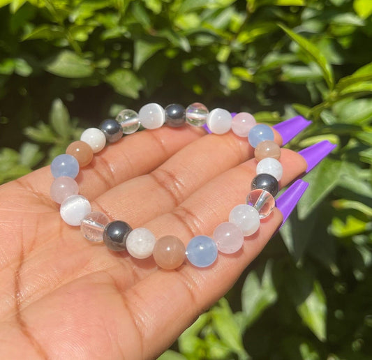 Spiritual Guidance Bracelet, Healing Crystals, Reiki Chakra, Power Up your Intuition, Meditation Yoga Bracelet, Gemstones, Spiritual Gifts