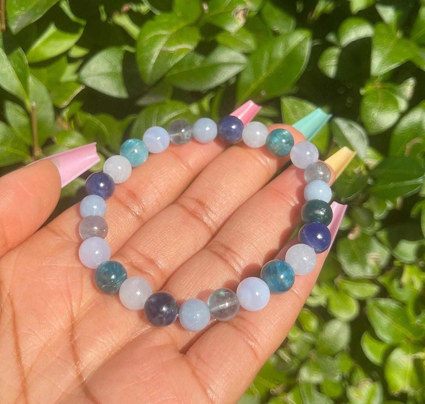 Communication, Clarity, Chakra Bracelet