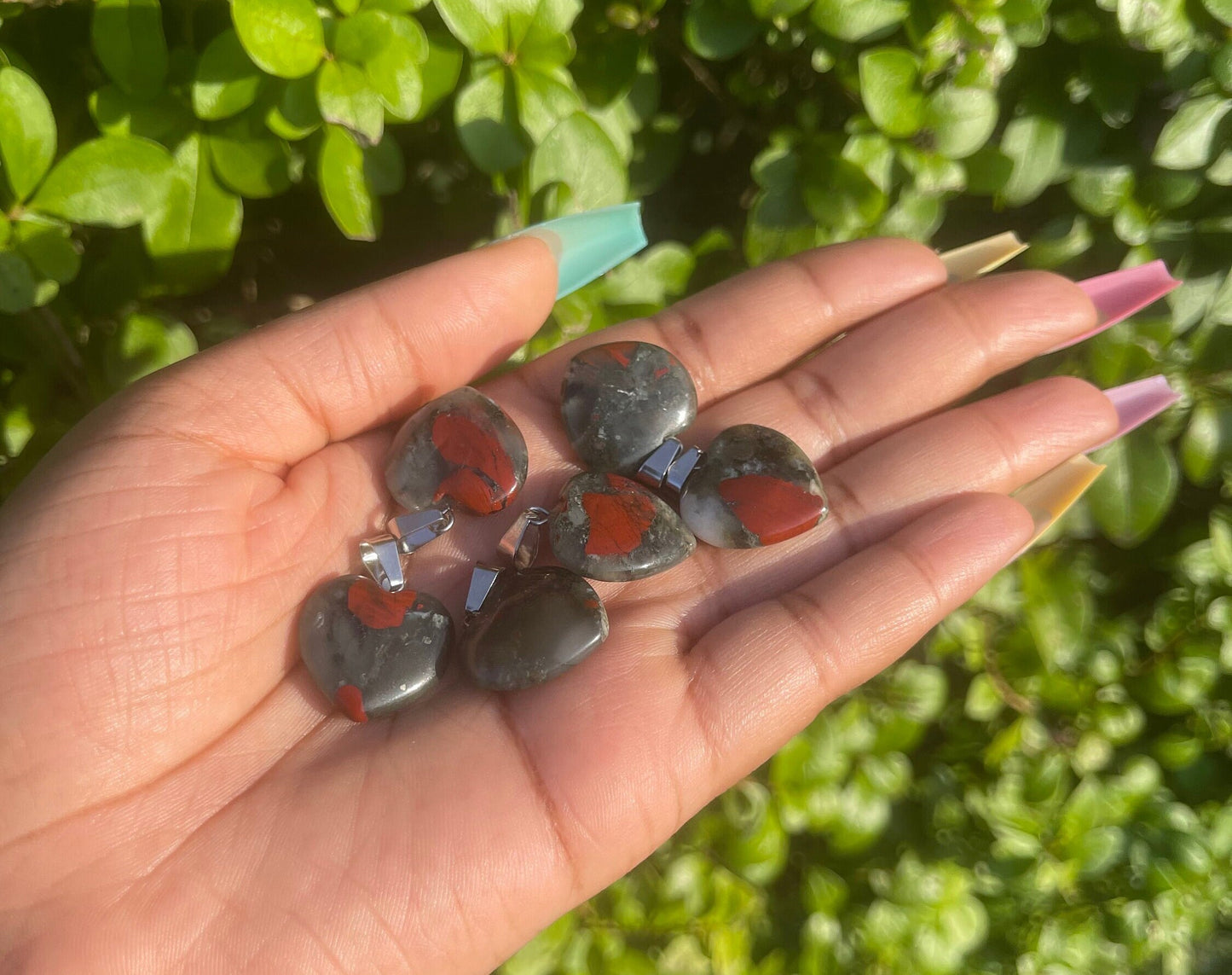 African Bloodstone Necklace