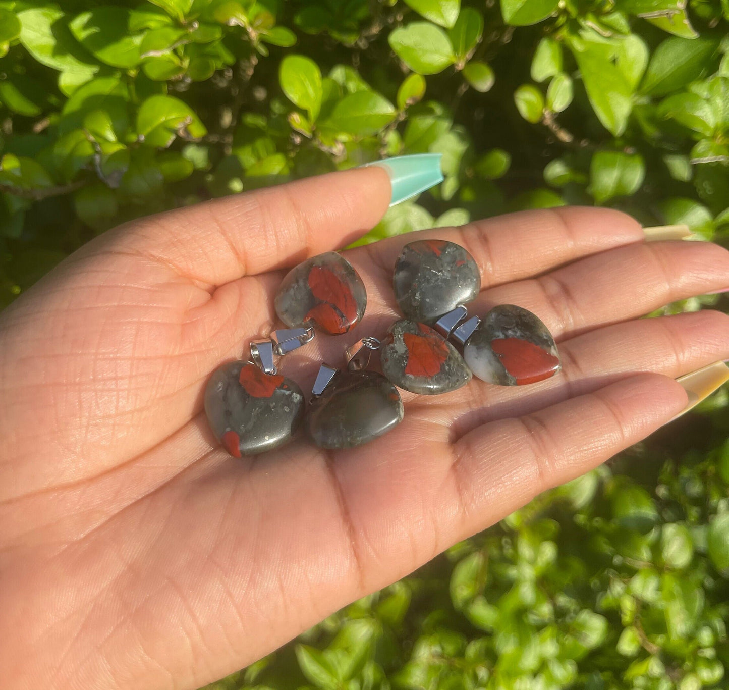 African Bloodstone Necklace