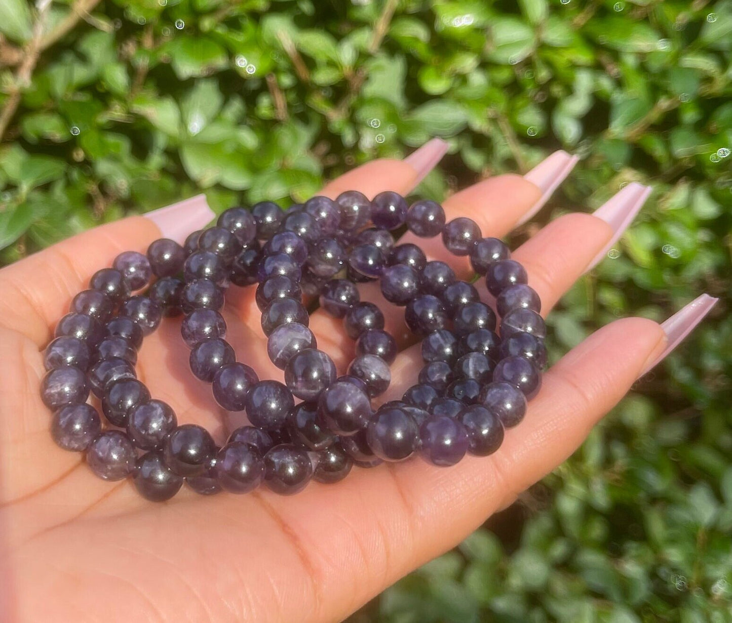 Dark Amethyst Bracelet