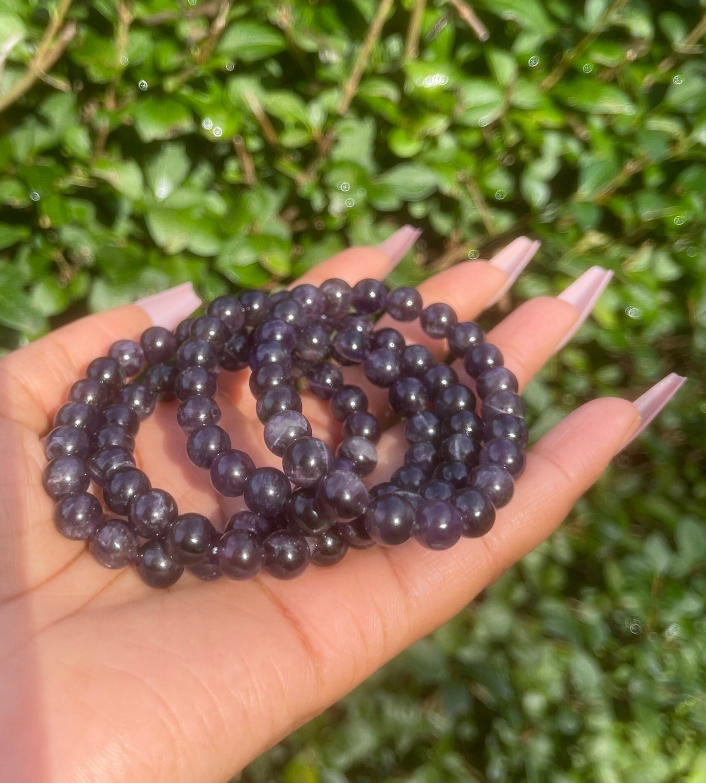 Dark Amethyst Bracelet