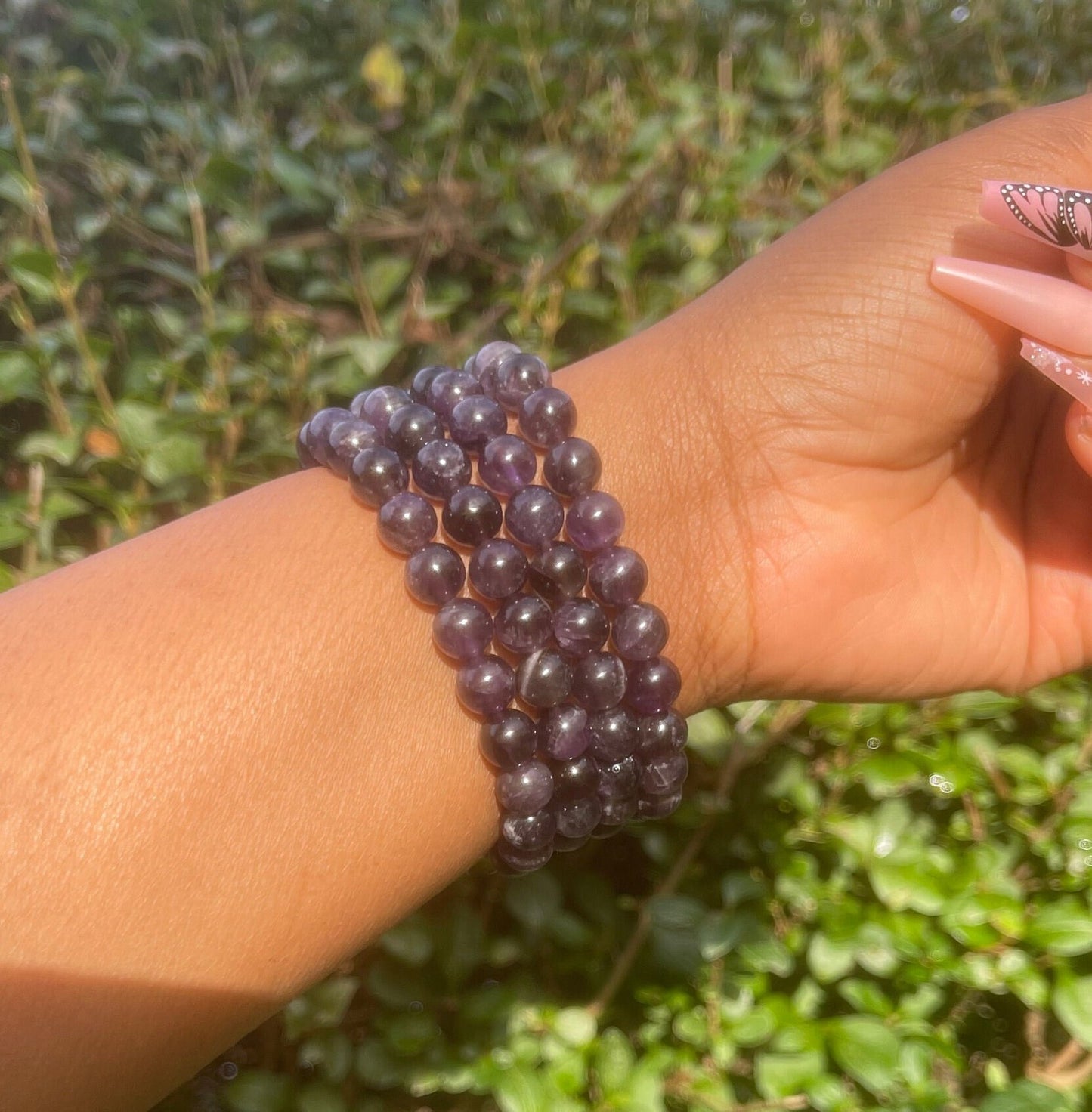 Dark Amethyst Bracelet