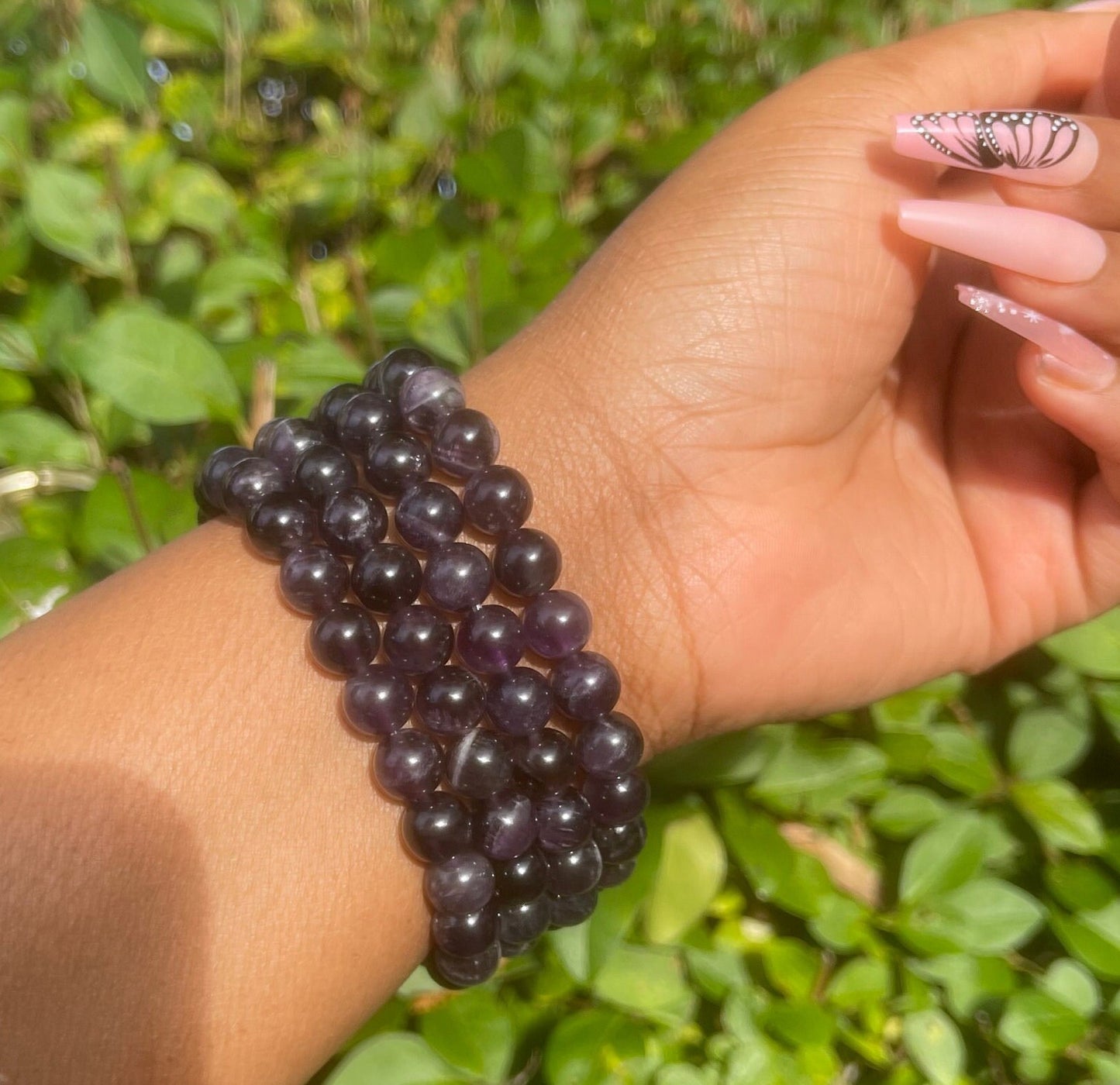 Dark Amethyst Bracelet