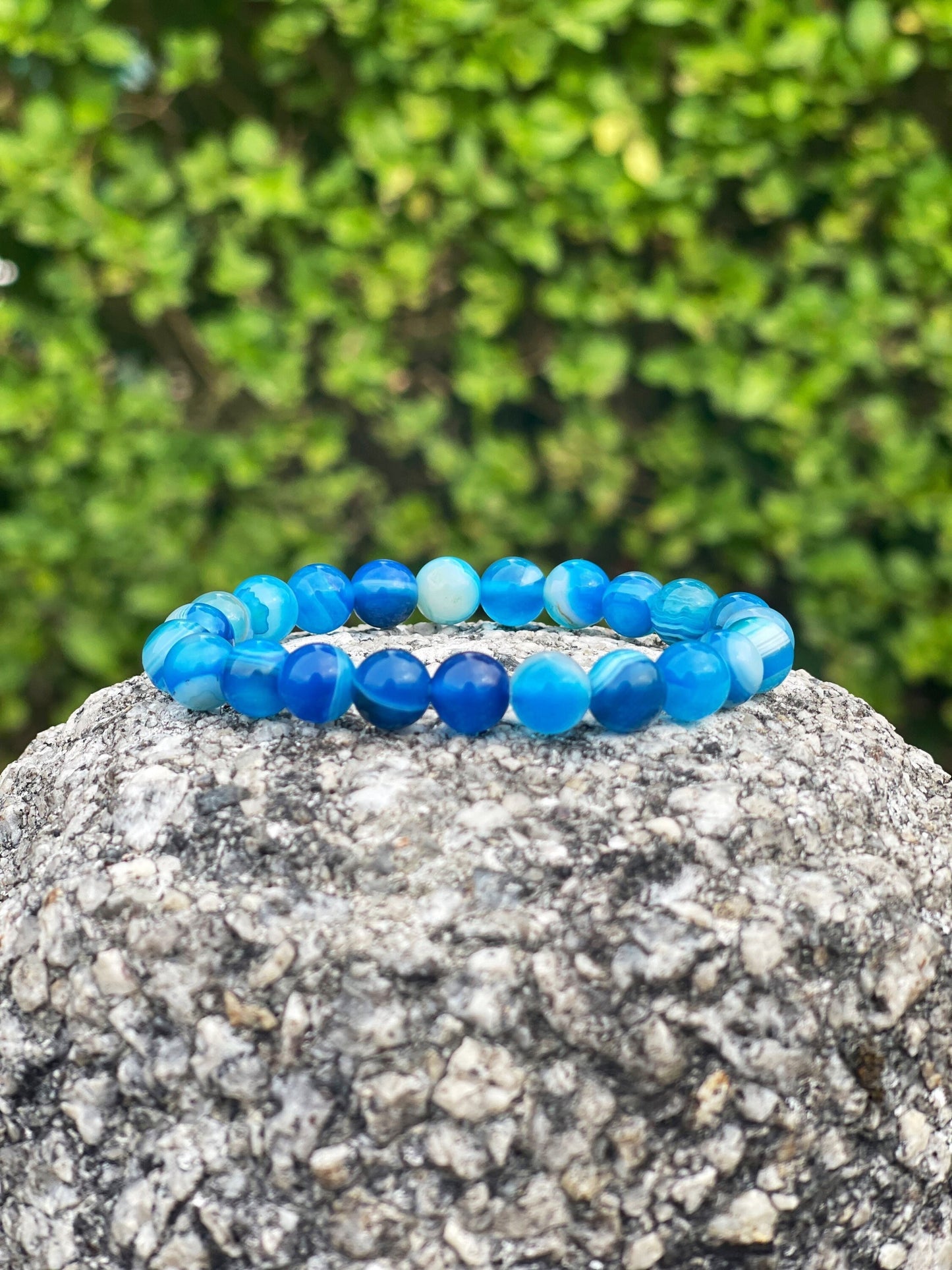 Blue Agate Bracelet