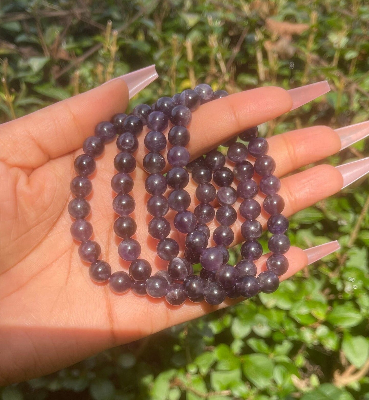 Dark Amethyst Bracelet