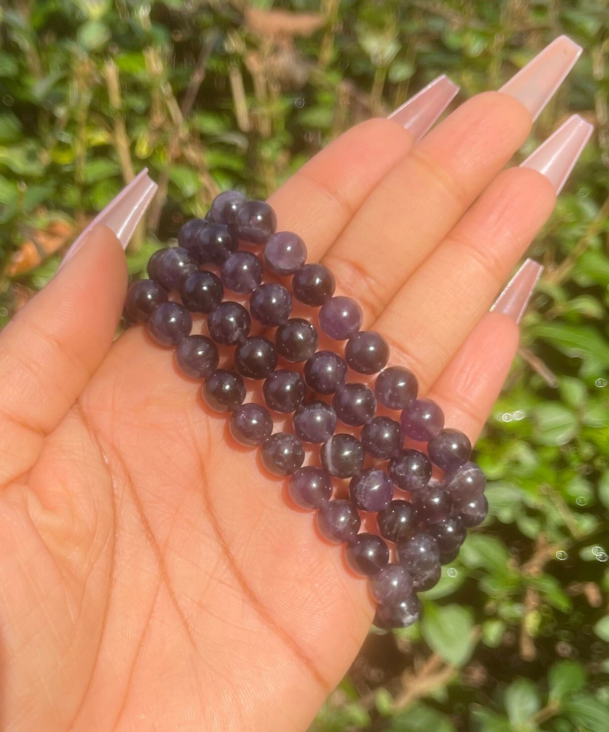 Dark Amethyst Bracelet