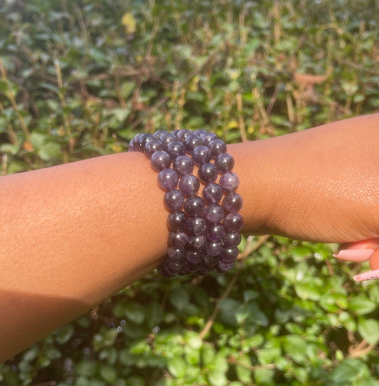 Dark Amethyst Bracelet