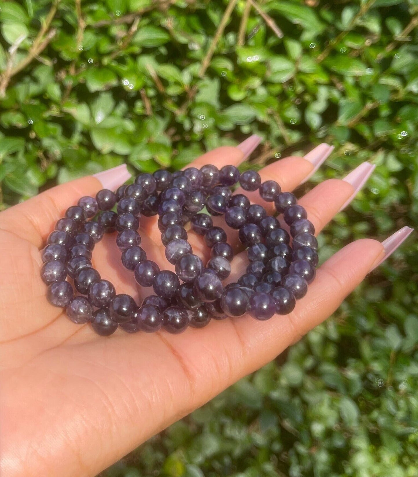 Dark Amethyst Bracelet